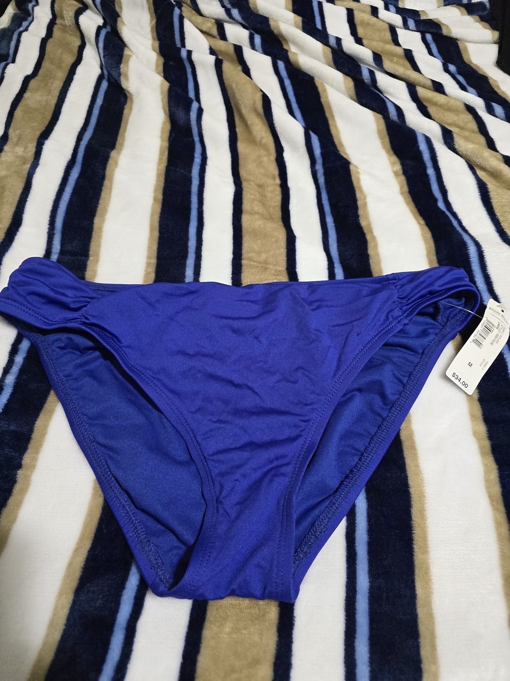 Bisou Bisou Royal Blue Bikini Bottom